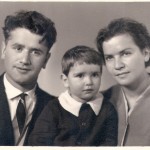 1964 - С сыном Мишей
